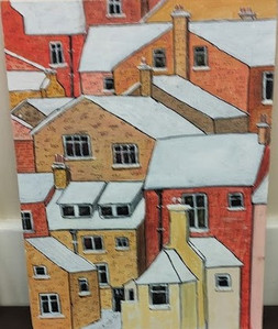 Keith, snowy roofs, acrylic.jpg